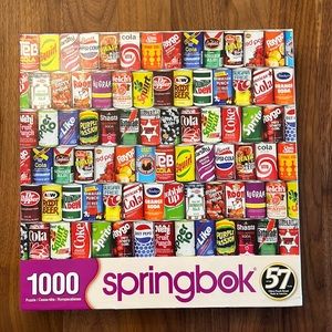 1000 piece Springbok puzzle.